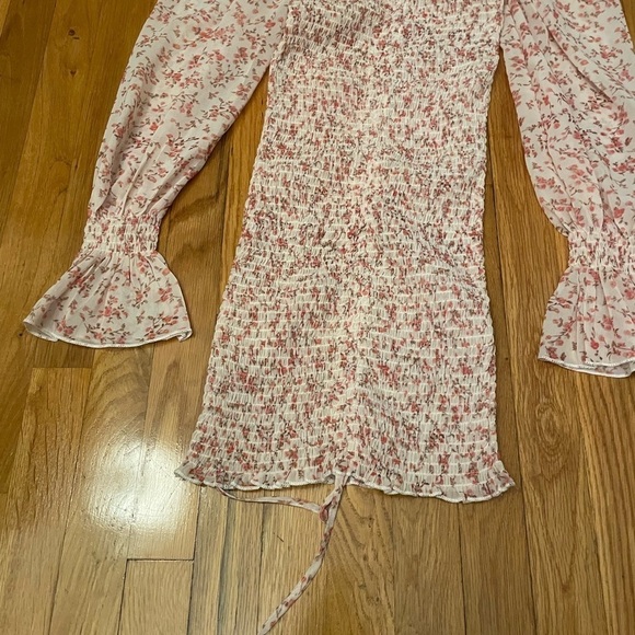 NWT Princess Polly Pink Floral Dress Size 4 - Picture 2 of 9